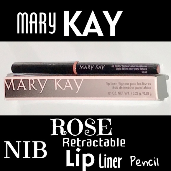 ⭐️HP(X4)⭐️NIB▪️MARY KAY▪️Rose Retractable Lip Liner Pencil - Picture 1 of 7